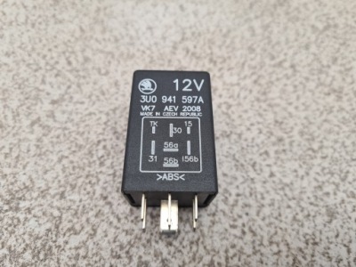 Vw polo iv реле 3u0941597a фото №1