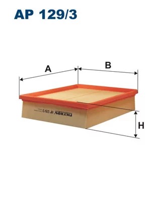 AP129/3 ФІЛЬТР ПОВІТРЯ