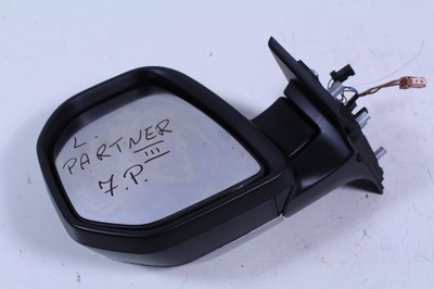 Зеркало левая 7 pin peugeot partner iii фото №1