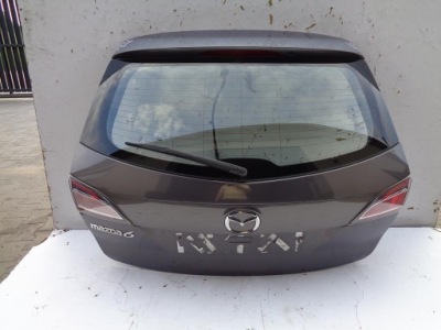 Крышка багажника багажника задняя mazda 6 ii gh kombi bez стекло фото №1