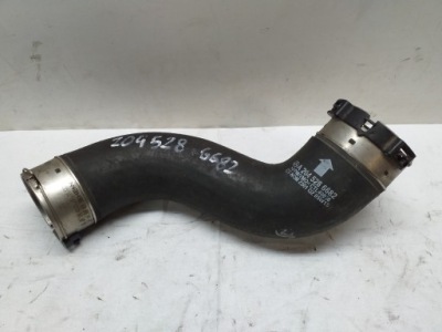 Труба пабтрубок  интеркулер mercedes w204 w207 w212 w218 фото №1