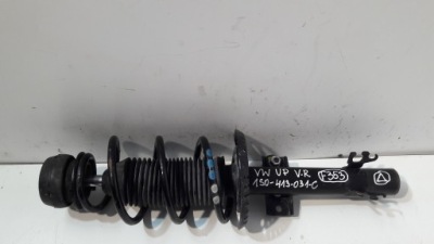Vw up амортизатор правый перед амортизационная стойка 1s0413031c фото №1