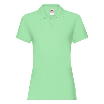 DAMSKA KOSZULKA POLO FRUIT OF THE LOOM PREMIUM XXL