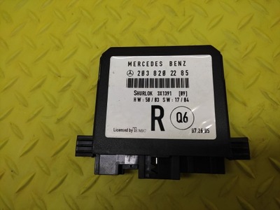 Mercedes w203 блок керування модуль двері 2038202285 фото №1