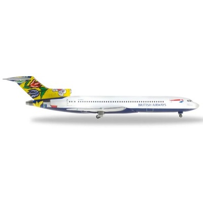 MODEL BOEING B727 BRITISH AIRWAYS / COMAIR 1:500