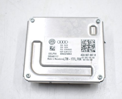 AUDI VW SKODA MÓDULO DIODO LUMINOSO LED BALASTO ORIGINAL NUEVO 4G0907697H  