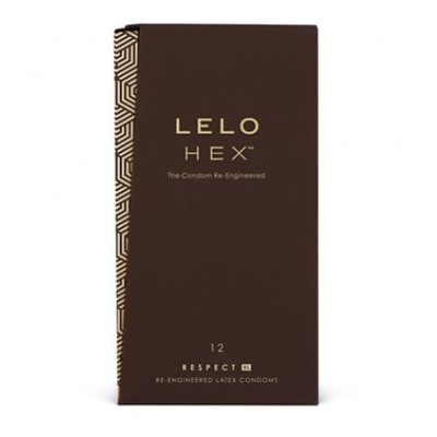 LELO HEX Respect XL prezerwatywy lateksowe 12 szt.
