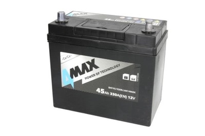 АККУМУЛЯТОР 4MAX 12V 45AH/330A P+