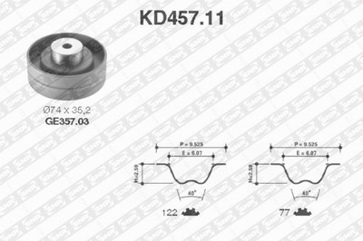 COMPUESTO ENGRANAJE DE DISTRIBUCIÓN SNR KD457.11 KD45711  