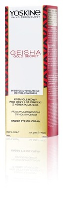 Yoskine Krem Olejkowy pod Oczy Przeciw Workom 15ml