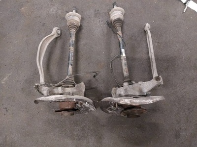 Поворотний кулак ступиця важіль привідний вал лівий задня + правий задня bmw f01 730d фото №1