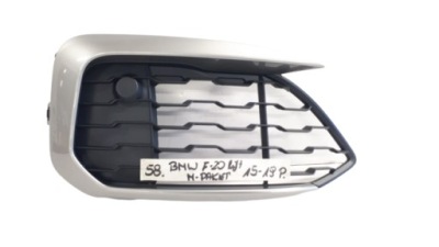 Bmw 1 f20 2015-2019 рестайлинг  решётка бампера правый  перед фото №1