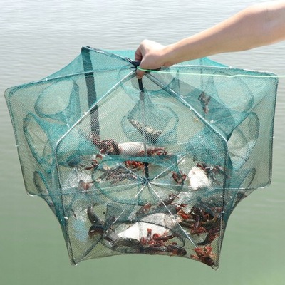Automatyczna składana sieć rybacka