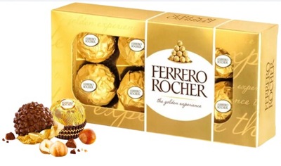 Bombonierka Praliny Orzechowe Ferrero Rocher 100g DZień Kobiet prezent