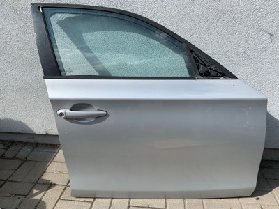 Bmw 1 e87 дверь правый перед titansilber металлик фото №1