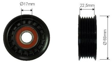 RITINĖLIS ĮTEMPIKLIO CADILLAC ESCALADE 5.7 1998-2006 