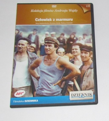 Człowiek z marmuru płyta DVD Kolekcja filmów Andrzeja Wajdy