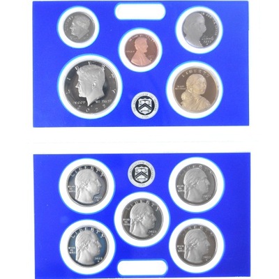 Moneta, USA, 2 Coffrets - 10 monnaies, 2022, San F