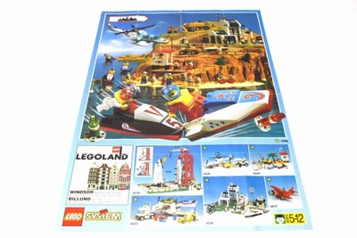 LEGO plakat ulotka Town [1996] A4