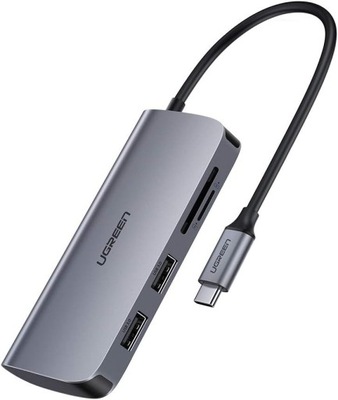 ADAPTER PRZEJŚCIÓWKA USB C 7w1 UGREEN CM212