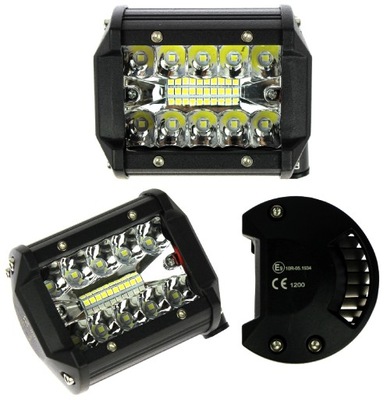 ФАРА РАБОЧАЯ 20 LED (СВЕТОДИОД ) ПАНЕЛЬ 60W CREE 12V 24V COMBO