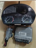 KOMPLEKTAS STARTINIS SKODA 1.2 B AZQ OE 03E906033A IMMO 