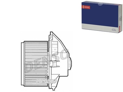 ВЕНТИЛЯТОР FIAT STILO 1.2-2.4 10.01-08.08 DENSO