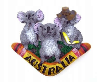 magnes na lodówkę Australia misie koala