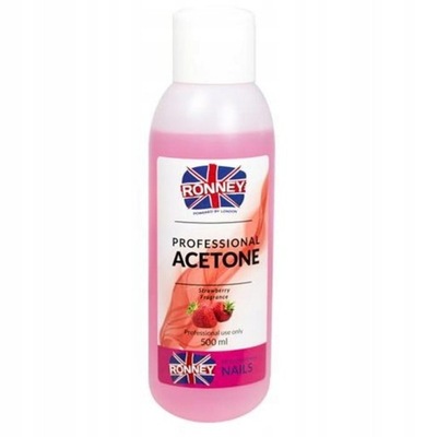 Aceton 500ml Ronney zapachowy Strawberry