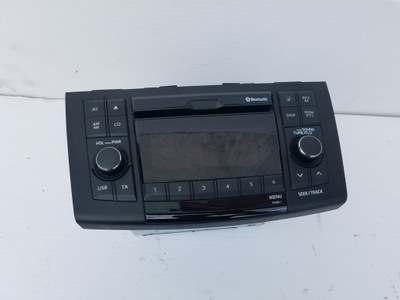 Радио cd bluetooth swift mk7 39101-68l10-hvw фото №1