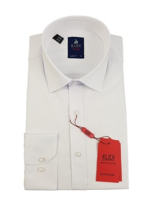 Elegancka Koszula Klasyczna Biała XL