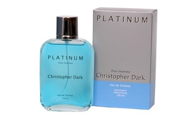 CHRISTOPHER DARK MEN EDT 100ML PLATINUM