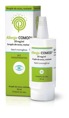 Allergo-Comod krople do oczu 10ml alergia ZAPALENIE SPOJÓWEK lek APTEKA