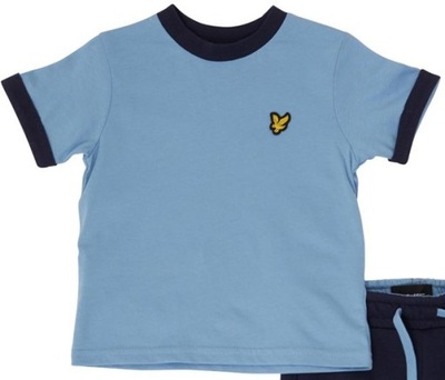 LYLE&SCOTT T-shirt koszulka BLUE 18 m/ 86