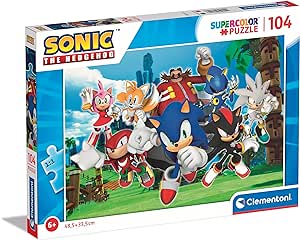 Puzzle Clementoni Sonic 104 elementów