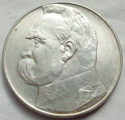 10 złotych - JÓZEF PIŁSUDSKI - 1935 - srebro