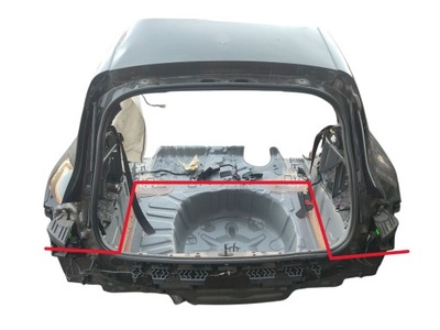 Pas задний поддон renault clio v 5d lak: tegne 19-23 фото №1