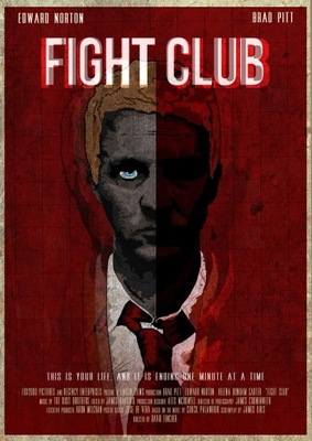 Fight Club Podziemny Krąg Plakat Filmowy A2