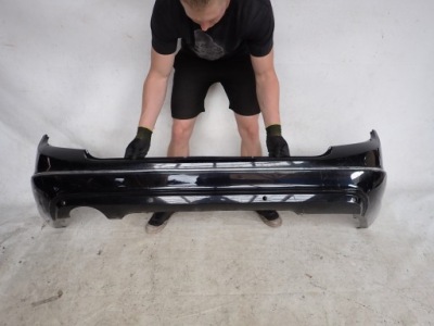 Mercedes w204 kombi lift 11-14 бампер задня pdc фото №1