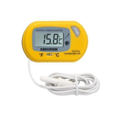 2X wodoodporny cyfrowy termometr do akwarium