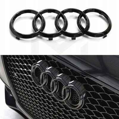 EMBLEM IN RADIATOR GRILLE FRONT AUDI A4 B8 8T0853605 273X94  