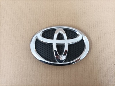 TOYOTA AURIS II 2 VERSO RÉFECTION 12-17 INSIGNE LOGO EMBLÈME 75301-02020 BON ÉTAT - milautoparts.fr