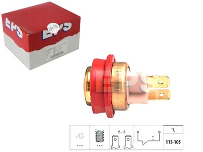 Вимикач вентилятора радіатора honda rover eps фото №1