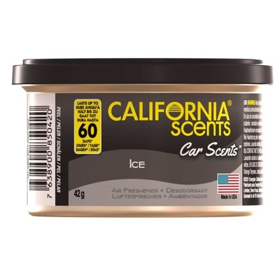 CALIFORNIA CAR SCENTS ZAPACH ICE PUSZKA