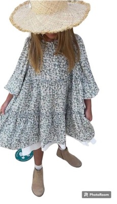 Sukienka midi dla dziewczynek 152 cm (13/14 lat)