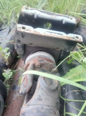 Опора кронштейн вала приводного man фото №1