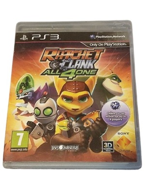 PS3 RATCHET & CLANK ALL FOR ONE 4 ZA JEDNEGO PLAYSTATION