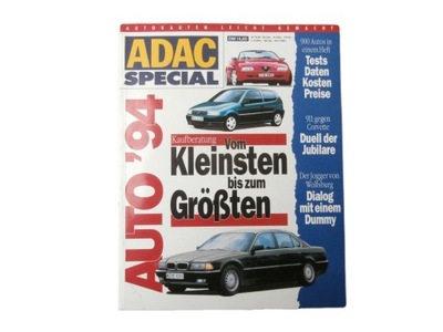 Katalog samochodowy niemiecki ADAC Special 1994