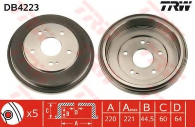 BEBEN DE FRENADO HONDA CR-V 97-02  