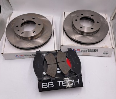 Набір диск i гальмівних колодок перед ford ranger 2010-2020 фото №1